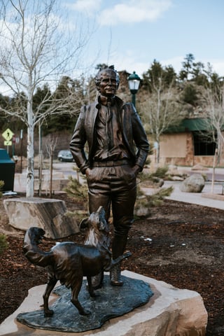 Enos Mills Statue