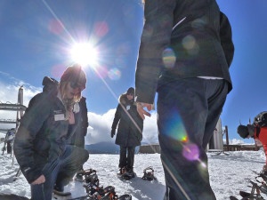 Guided snowshoe hikes in Vail Colorado 