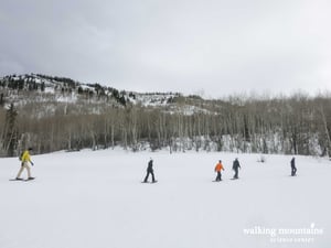 Snowshoe Stagg Gulch Edwards Colorado