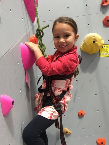 Eagle Climbing Girl