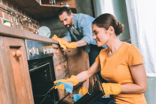 Spring Cleaning Oven