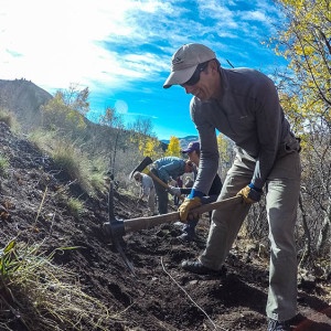 Trail Crews and Maintanence to prevent erosion 