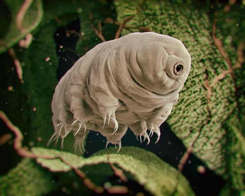 what the tardigrade looks like